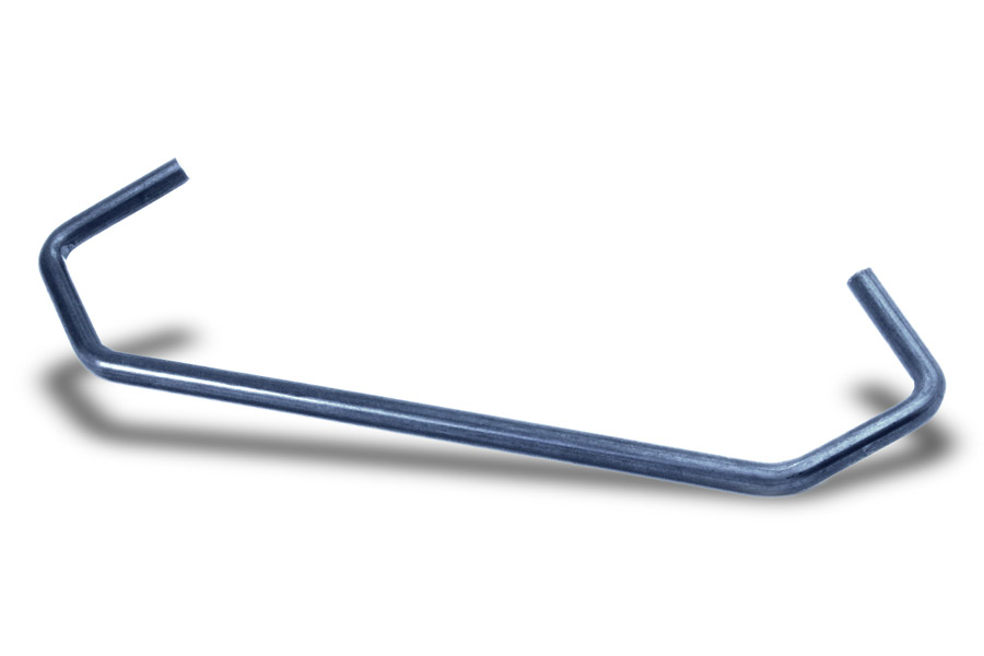 HV Ganci fissi tipo HV in acciaio con piega a V